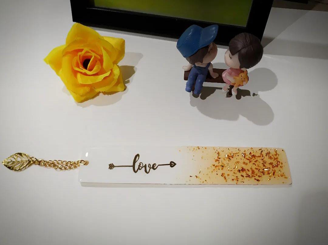 Resin Bookmark