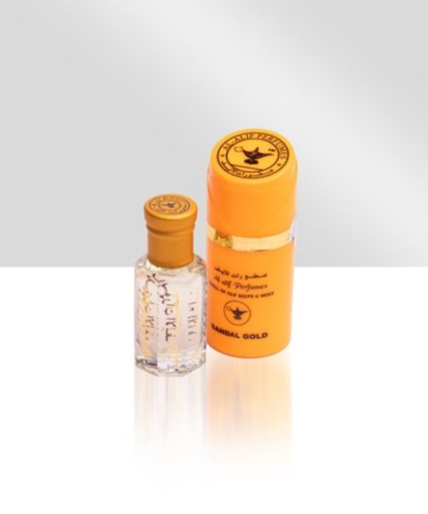Al Alif Sandal Gold Attar Premium Perfume